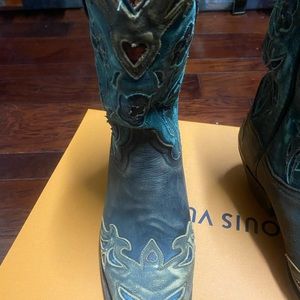 Dan Post Vintage Bluebird Leather Boot Women’s 8.5
